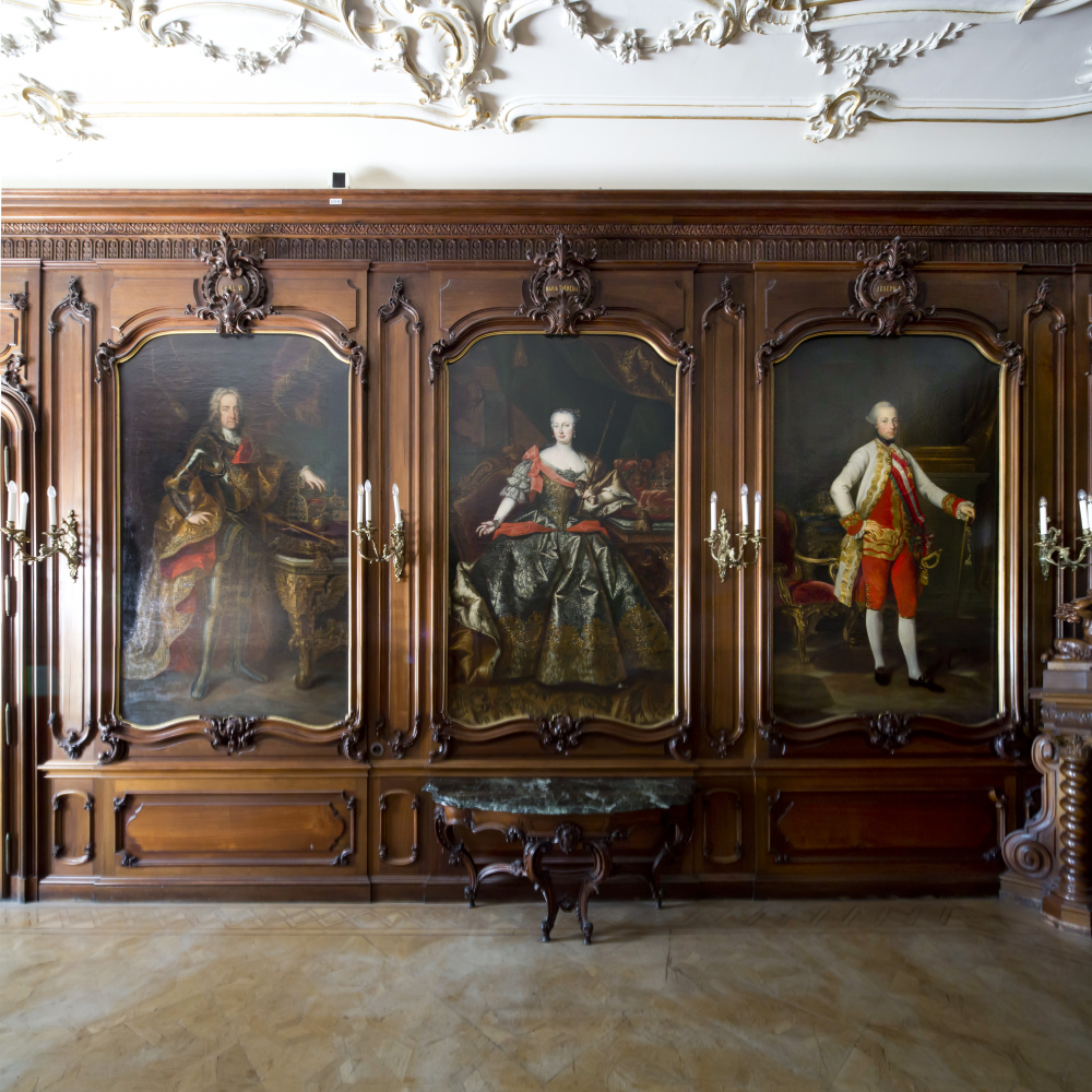 Foto des Ahnensaals in der Hofburg | © Bundesdenkmalamt Foto: Bettina Neubauer-Pregl