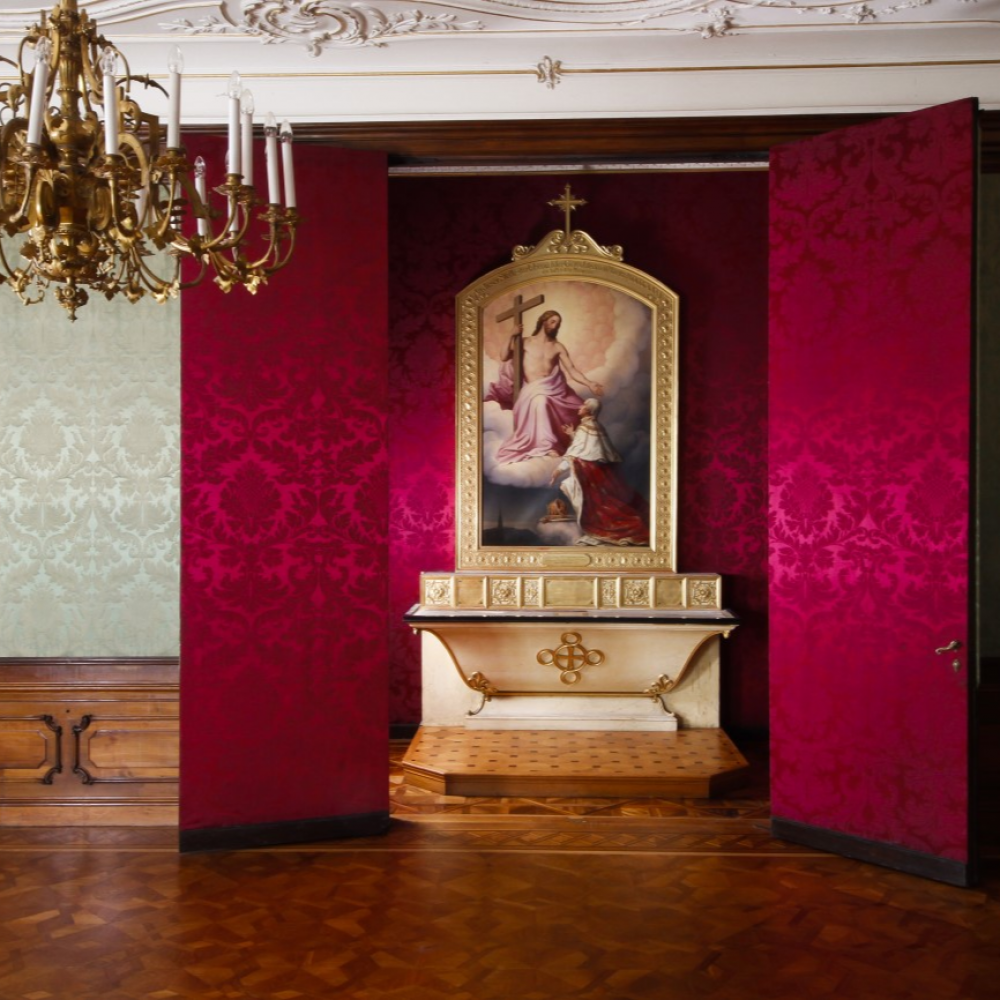 Foto der Sterbezimmer Kapelle in der Hofburg